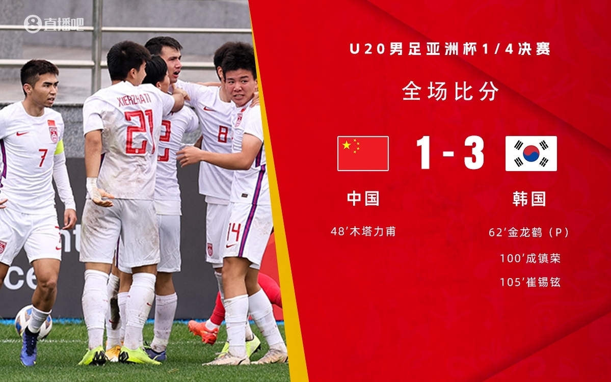 復(fù)仇！U22國(guó)足絕殺復(fù)仇韓國(guó)，2年前U20亞洲杯加時(shí)憾負(fù)無(wú)緣世青賽