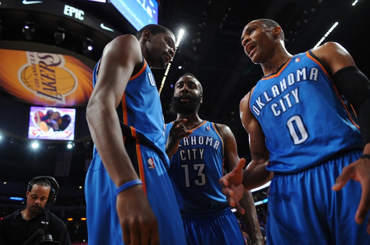 雷霆三少得分全部進入歷史前20！他們是NBA歷史最大的如果嗎？